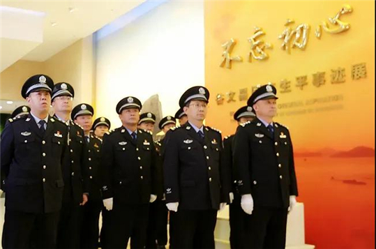 林州市公安局组织民警赴谷文昌纪念馆参观学习